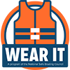 National Safe Boating Council in partnership with the U.S. Coast Guard badge
